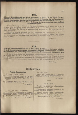 Verordnungs- und Anzeige-Blatt der k.k. General-Direction der österr. Staatsbahnen 18971013 Seite: 7