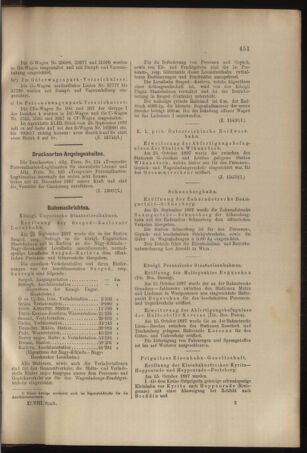 Verordnungs- und Anzeige-Blatt der k.k. General-Direction der österr. Staatsbahnen 18971016 Seite: 5