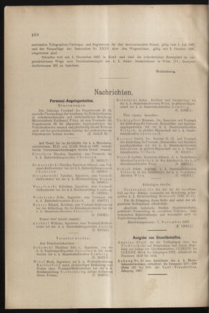 Verordnungs- und Anzeige-Blatt der k.k. General-Direction der österr. Staatsbahnen 18971030 Seite: 4