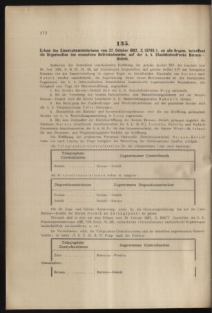 Verordnungs- und Anzeige-Blatt der k.k. General-Direction der österr. Staatsbahnen 18971104 Seite: 2