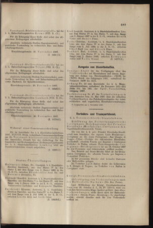 Verordnungs- und Anzeige-Blatt der k.k. General-Direction der österr. Staatsbahnen 18971113 Seite: 7