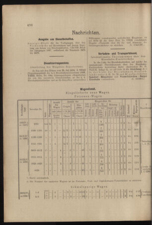 Verordnungs- und Anzeige-Blatt der k.k. General-Direction der österr. Staatsbahnen 18971119 Seite: 6