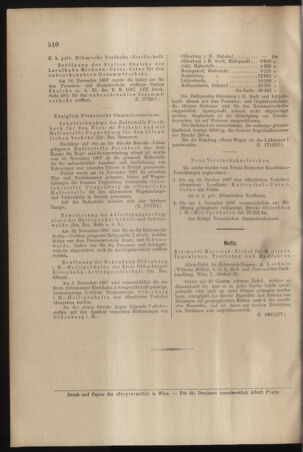 Verordnungs- und Anzeige-Blatt der k.k. General-Direction der österr. Staatsbahnen 18971127 Seite: 6