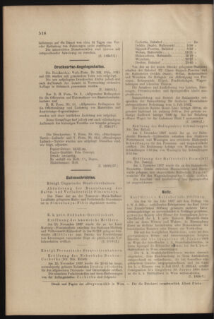 Verordnungs- und Anzeige-Blatt der k.k. General-Direction der österr. Staatsbahnen 18971204 Seite: 4