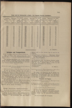 Verordnungs- und Anzeige-Blatt der k.k. General-Direction der österr. Staatsbahnen 18971218 Seite: 7