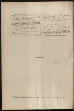 Verordnungs- und Anzeige-Blatt der k.k. General-Direction der österr. Staatsbahnen 18971224 Seite: 6