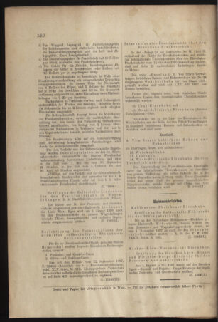 Verordnungs- und Anzeige-Blatt der k.k. General-Direction der österr. Staatsbahnen 18971231 Seite: 4