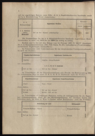 Verordnungs- und Anzeige-Blatt der k.k. General-Direction der österr. Staatsbahnen 18980105 Seite: 4