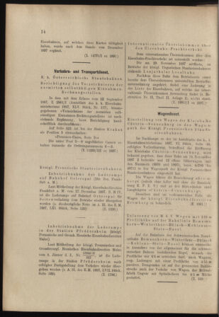 Verordnungs- und Anzeige-Blatt der k.k. General-Direction der österr. Staatsbahnen 18980115 Seite: 4