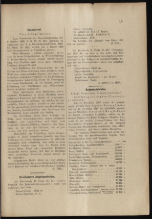 Verordnungs- und Anzeige-Blatt der k.k. General-Direction der österr. Staatsbahnen 18980115 Seite: 5