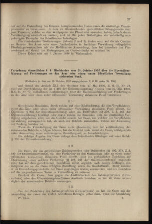 Verordnungs- und Anzeige-Blatt der k.k. General-Direction der österr. Staatsbahnen 18980122 Seite: 9