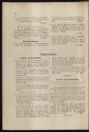 Verordnungs- und Anzeige-Blatt der k.k. General-Direction der österr. Staatsbahnen 18980205 Seite: 2