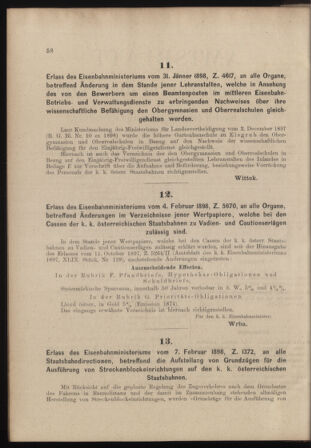 Verordnungs- und Anzeige-Blatt der k.k. General-Direction der österr. Staatsbahnen 18980212 Seite: 2