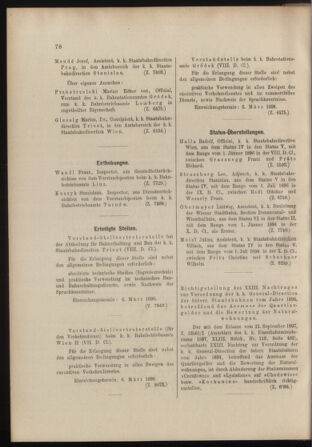 Verordnungs- und Anzeige-Blatt der k.k. General-Direction der österr. Staatsbahnen 18980228 Seite: 2