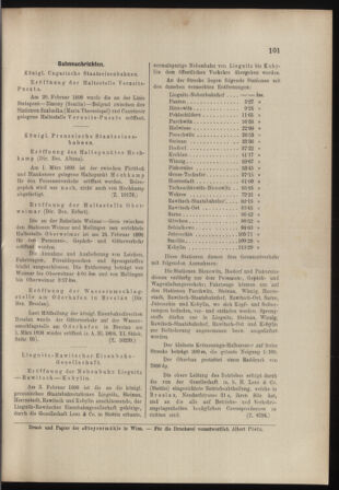 Verordnungs- und Anzeige-Blatt der k.k. General-Direction der österr. Staatsbahnen 18980312 Seite: 5