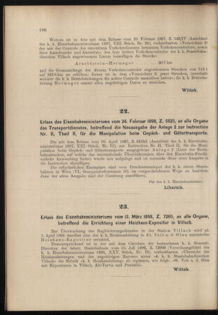 Verordnungs- und Anzeige-Blatt der k.k. General-Direction der österr. Staatsbahnen 18980319 Seite: 4