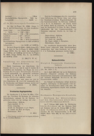 Verordnungs- und Anzeige-Blatt der k.k. General-Direction der österr. Staatsbahnen 18980319 Seite: 7