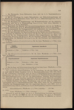 Verordnungs- und Anzeige-Blatt der k.k. General-Direction der österr. Staatsbahnen 18980430 Seite: 11