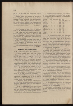 Verordnungs- und Anzeige-Blatt der k.k. General-Direction der österr. Staatsbahnen 18980521 Seite: 8