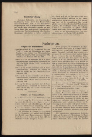 Verordnungs- und Anzeige-Blatt der k.k. General-Direction der österr. Staatsbahnen 18980528 Seite: 2