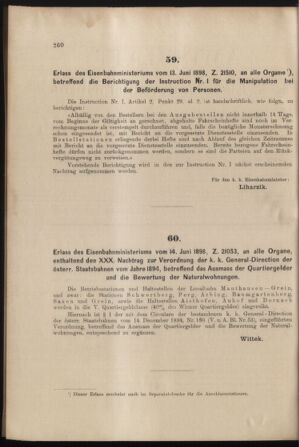 Verordnungs- und Anzeige-Blatt der k.k. General-Direction der österr. Staatsbahnen 18980618 Seite: 2