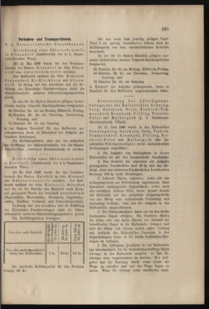 Verordnungs- und Anzeige-Blatt der k.k. General-Direction der österr. Staatsbahnen 18980618 Seite: 7