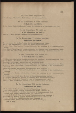 Verordnungs- und Anzeige-Blatt der k.k. General-Direction der österr. Staatsbahnen 18980716 Seite: 31