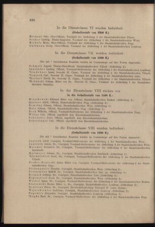 Verordnungs- und Anzeige-Blatt der k.k. General-Direction der österr. Staatsbahnen 18980716 Seite: 8