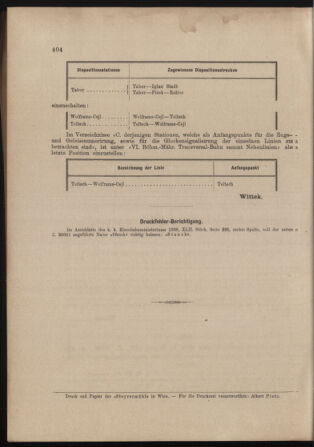 Verordnungs- und Anzeige-Blatt der k.k. General-Direction der österr. Staatsbahnen 18980816 Seite: 4