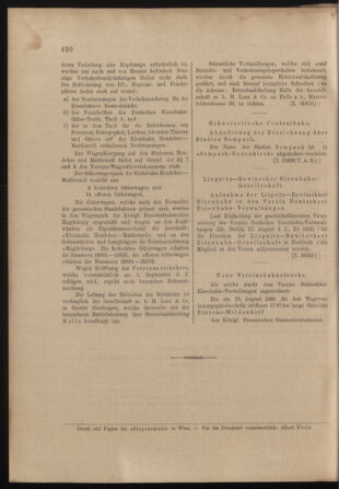 Verordnungs- und Anzeige-Blatt der k.k. General-Direction der österr. Staatsbahnen 18980827 Seite: 6