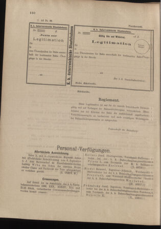 Verordnungs- und Anzeige-Blatt der k.k. General-Direction der österr. Staatsbahnen 18980917 Seite: 4