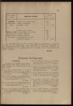 Verordnungs- und Anzeige-Blatt der k.k. General-Direction der österr. Staatsbahnen 18981021 Seite: 3