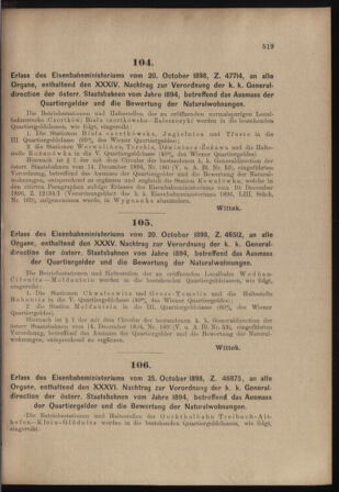 Verordnungs- und Anzeige-Blatt der k.k. General-Direction der österr. Staatsbahnen 18981029 Seite: 3