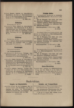 Verordnungs- und Anzeige-Blatt der k.k. General-Direction der österr. Staatsbahnen 18981029 Seite: 5