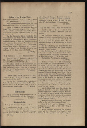 Verordnungs- und Anzeige-Blatt der k.k. General-Direction der österr. Staatsbahnen 18981105 Seite: 5