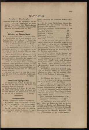 Verordnungs- und Anzeige-Blatt der k.k. General-Direction der österr. Staatsbahnen 18981112 Seite: 23