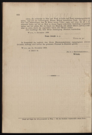 Verordnungs- und Anzeige-Blatt der k.k. General-Direction der österr. Staatsbahnen 18981215 Seite: 2