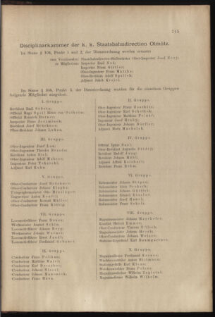 Verordnungs- und Anzeige-Blatt der k.k. General-Direction der österr. Staatsbahnen 18981231 Seite: 11