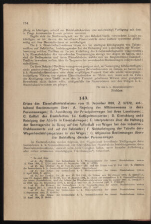 Verordnungs- und Anzeige-Blatt der k.k. General-Direction der österr. Staatsbahnen 18981231 Seite: 20