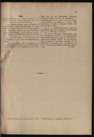 Verordnungs- und Anzeige-Blatt der k.k. General-Direction der österr. Staatsbahnen 18990114 Seite: 7