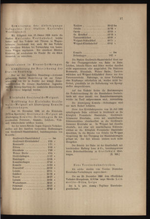 Verordnungs- und Anzeige-Blatt der k.k. General-Direction der österr. Staatsbahnen 18990121 Seite: 7