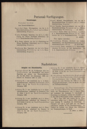 Verordnungs- und Anzeige-Blatt der k.k. General-Direction der österr. Staatsbahnen 18990125 Seite: 2