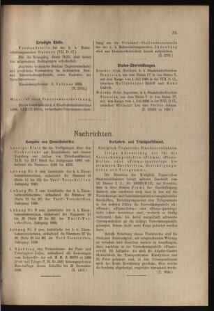 Verordnungs- und Anzeige-Blatt der k.k. General-Direction der österr. Staatsbahnen 18990128 Seite: 3