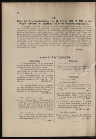 Verordnungs- und Anzeige-Blatt der k.k. General-Direction der österr. Staatsbahnen 18990225 Seite: 4