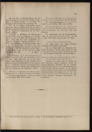 Verordnungs- und Anzeige-Blatt der k.k. General-Direction der österr. Staatsbahnen 18990304 Seite: 5