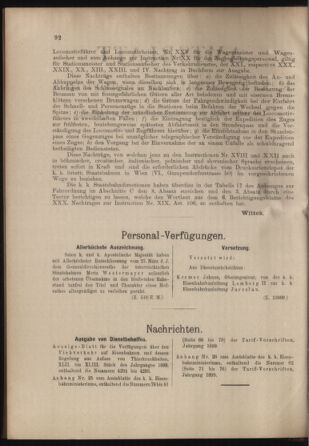 Verordnungs- und Anzeige-Blatt der k.k. General-Direction der österr. Staatsbahnen 18990331 Seite: 2