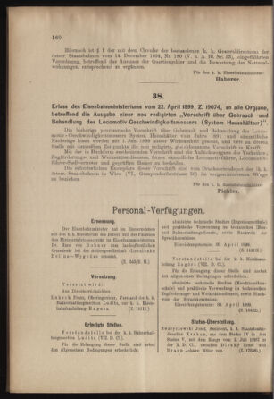 Verordnungs- und Anzeige-Blatt der k.k. General-Direction der österr. Staatsbahnen 18990429 Seite: 2