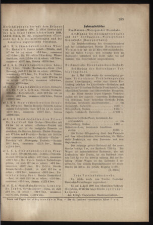 Verordnungs- und Anzeige-Blatt der k.k. General-Direction der österr. Staatsbahnen 18990513 Seite: 13