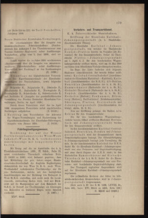 Verordnungs- und Anzeige-Blatt der k.k. General-Direction der österr. Staatsbahnen 18990513 Seite: 9