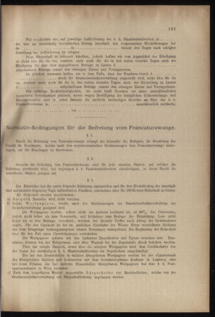 Verordnungs- und Anzeige-Blatt der k.k. General-Direction der österr. Staatsbahnen 18990520 Seite: 7